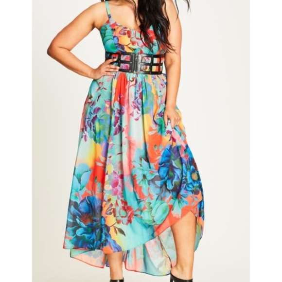 City Chic Dresses & Skirts - Hot Summer maxi dress City Chic size M/8